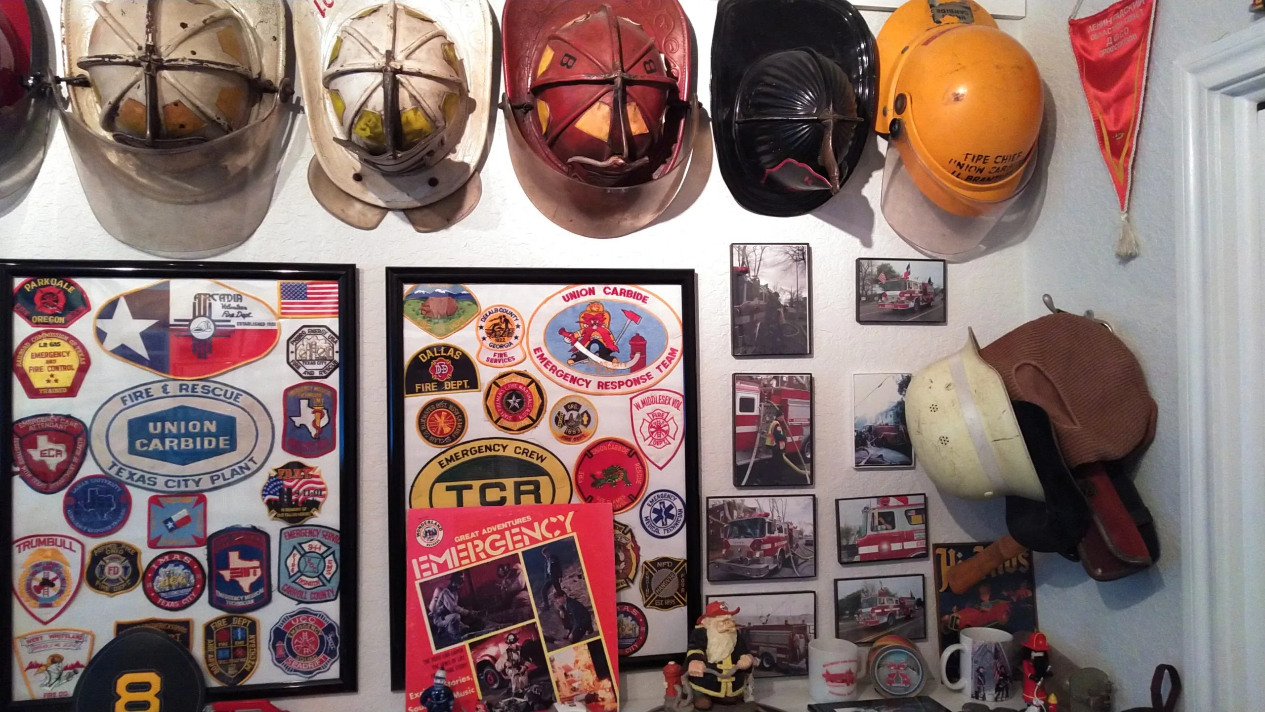 Firefighting collectibles