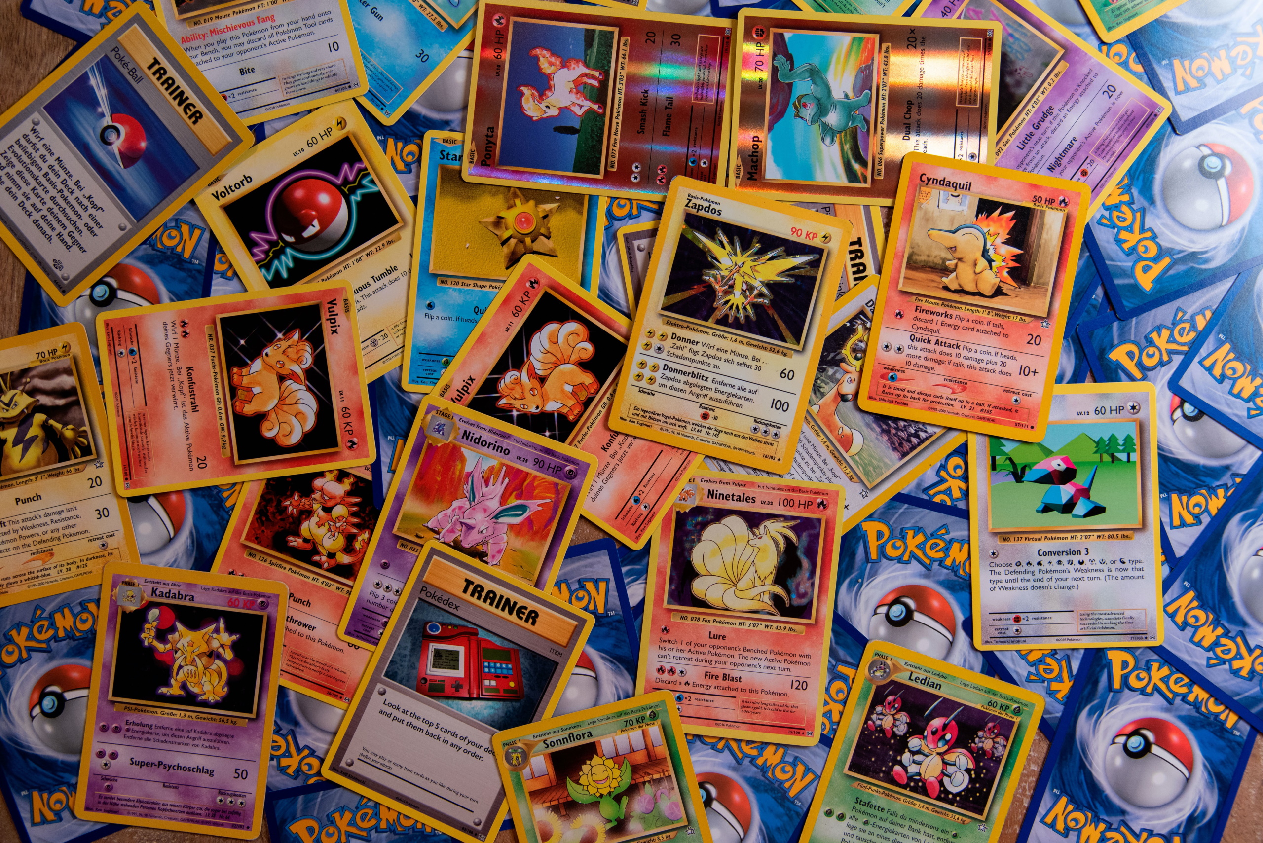 Original Pokemon Collectible Cards