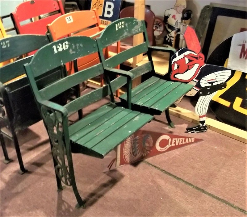 Municipal Stadium seat included among 7 Cleveland baseball memorabilia  items up for auction 