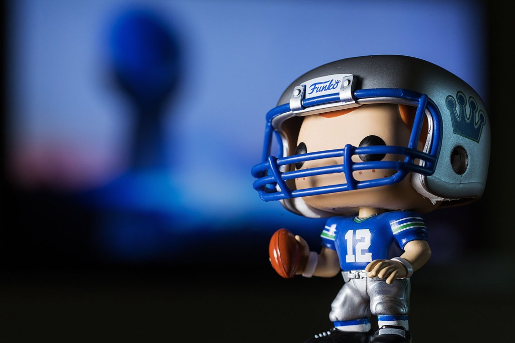 POP! Funko Freddy Funko Football Throwback Vinyl Figure 