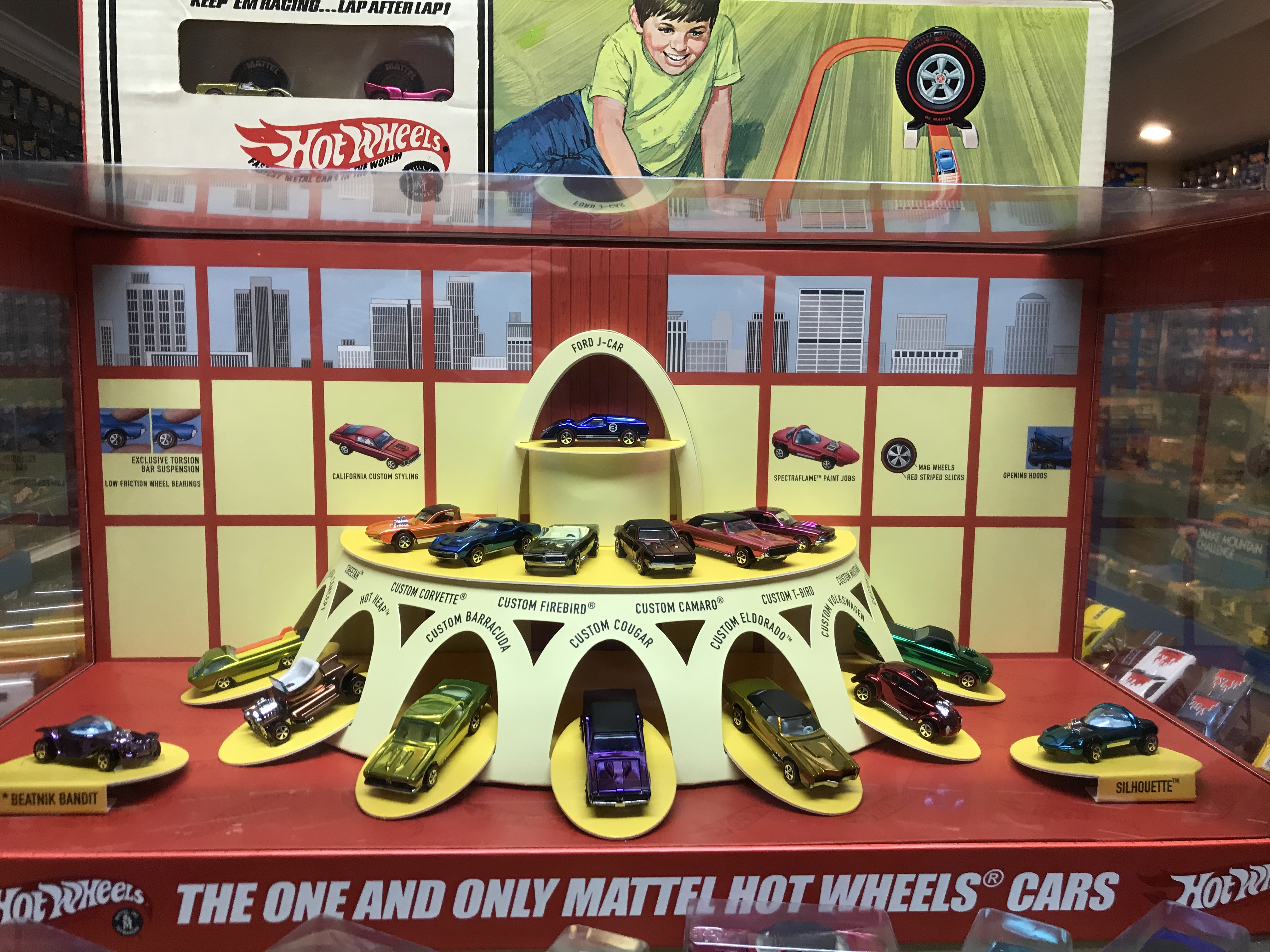 Hot wheels original 16 2025 display