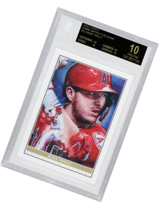 Mike Trout sports card