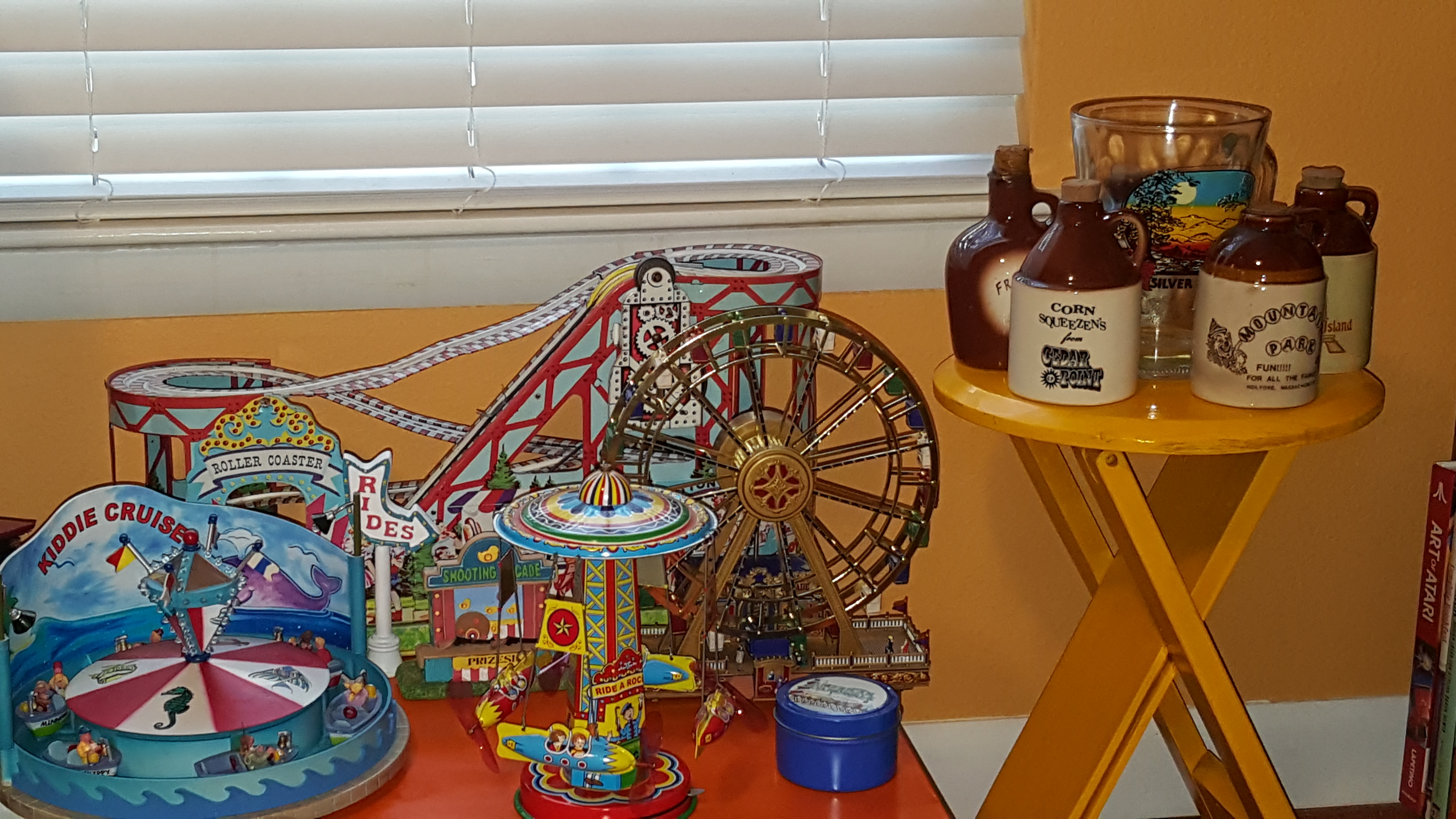 Amusement park memorabilia