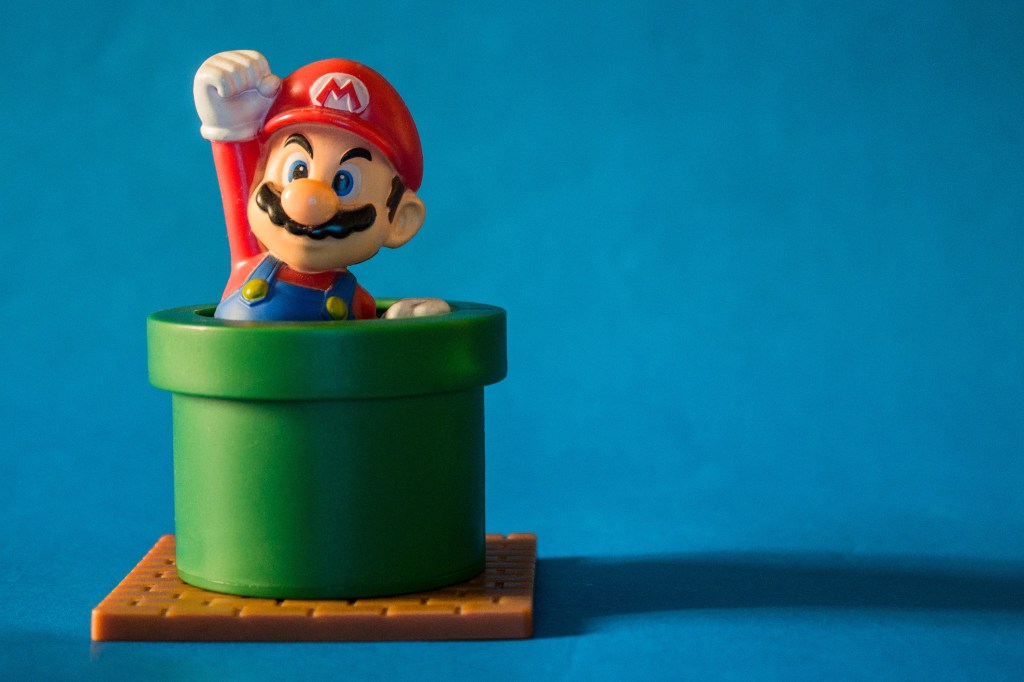 Mario McDonald's Happy Meal Toy