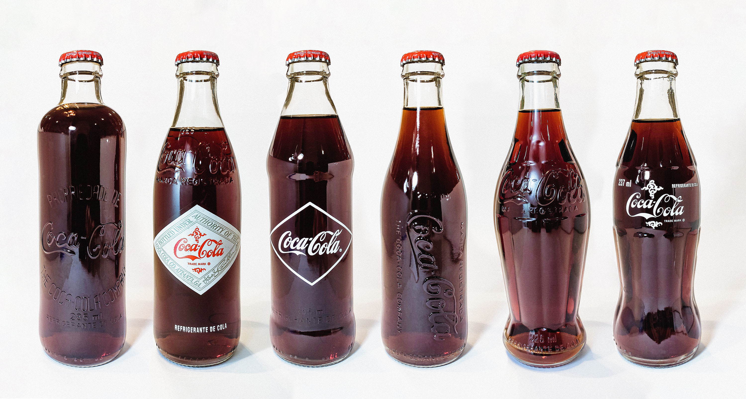 Coke bottles