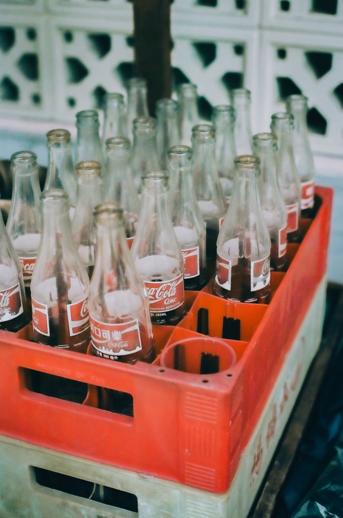 Coke bottles