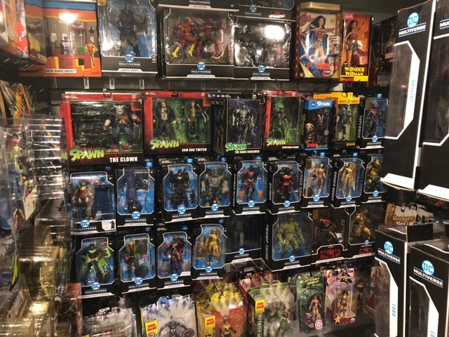 Toy and Comic Book Collector Has a Toy Store Display in His