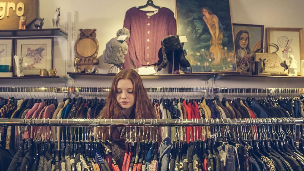 Shopping for vintage clothing