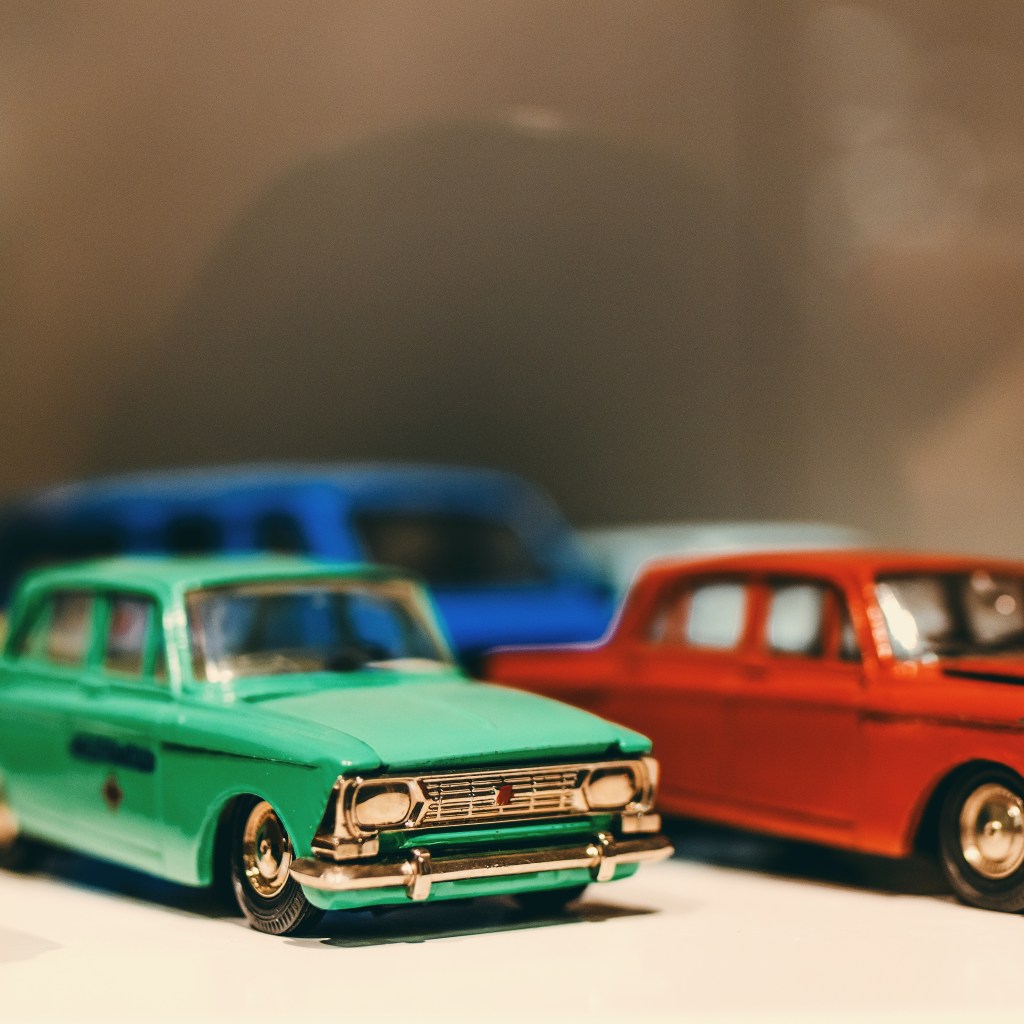 Toy cars and model trains are examples of nostalgia turned collectibles.