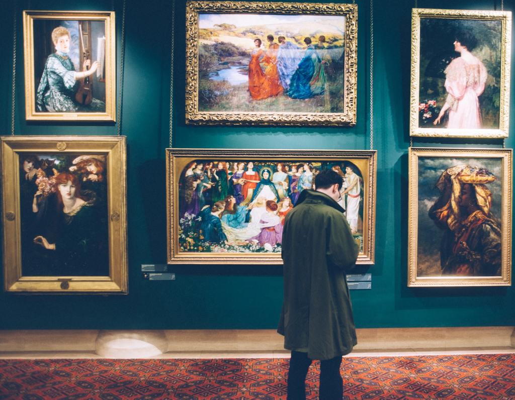 Collecting art is a hobby that spans generations