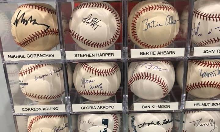 Autographed Baseball Collection