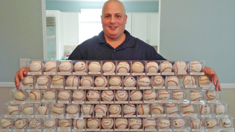Autographed Baseball Collection