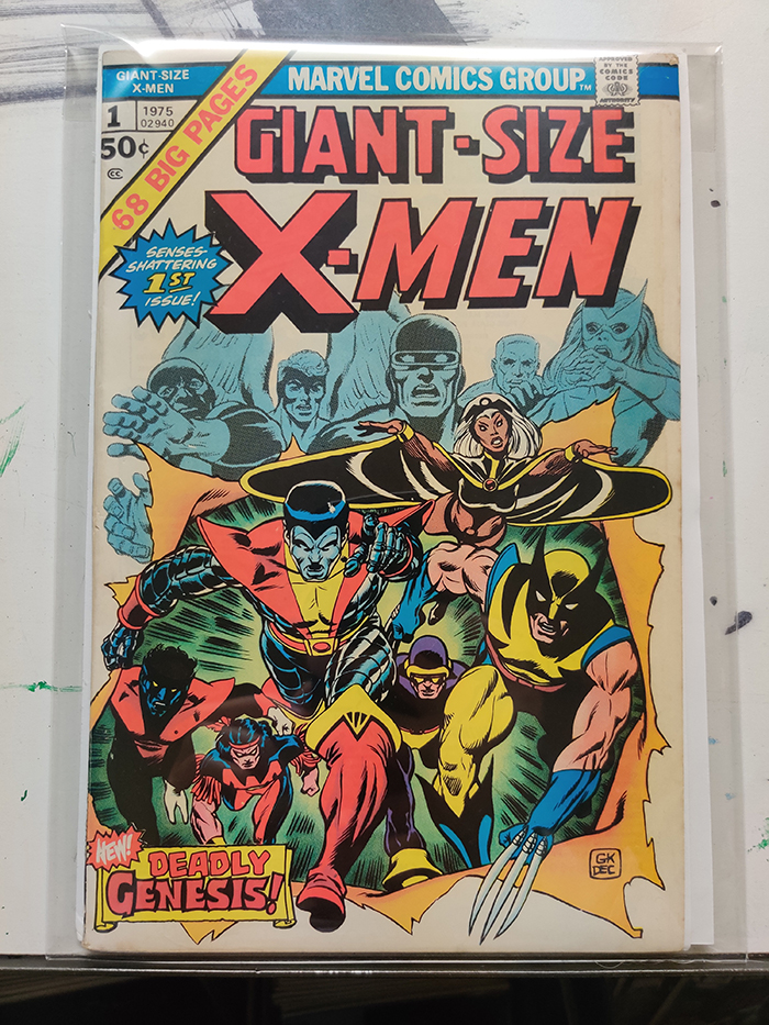Giant Size X-Men comic book