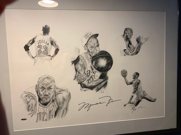 Michael Jordan artwork