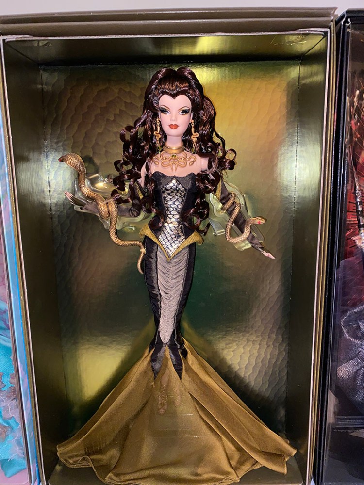 Medusa Barbie doll